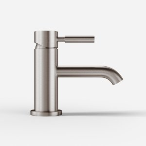 Semplice SHV101 - Washbasin faucet, PVD Brushed Steel