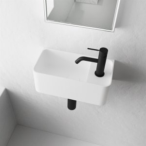 Coco 1L - Håndvask 36x18 cm, Mathvid SolidTec®