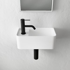 Coco 1R - Håndvask 36x18 cm, Mathvid SolidTec®