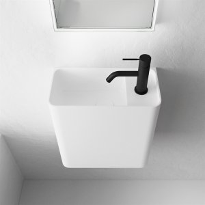 Coco 2L - Håndvask 36x18 cm, Mathvid SolidTec®