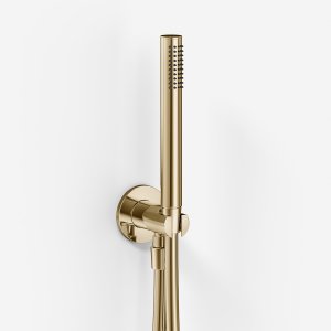 Semplice/Fly Classic SSH220 - Håndbrusersæt, Poleret Messing Natur