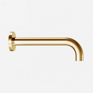 Semplice SSP420 - Spout 20 cm, Polished Brass Natural