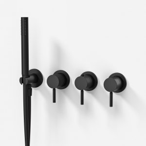 Semplice STB801 - Thermostat set, matte black